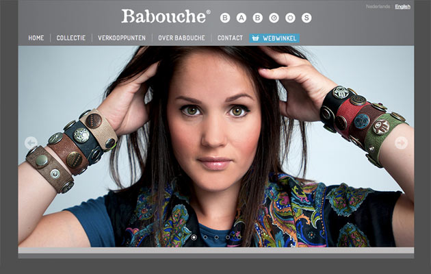 Homepage van Babouchebaboos.com