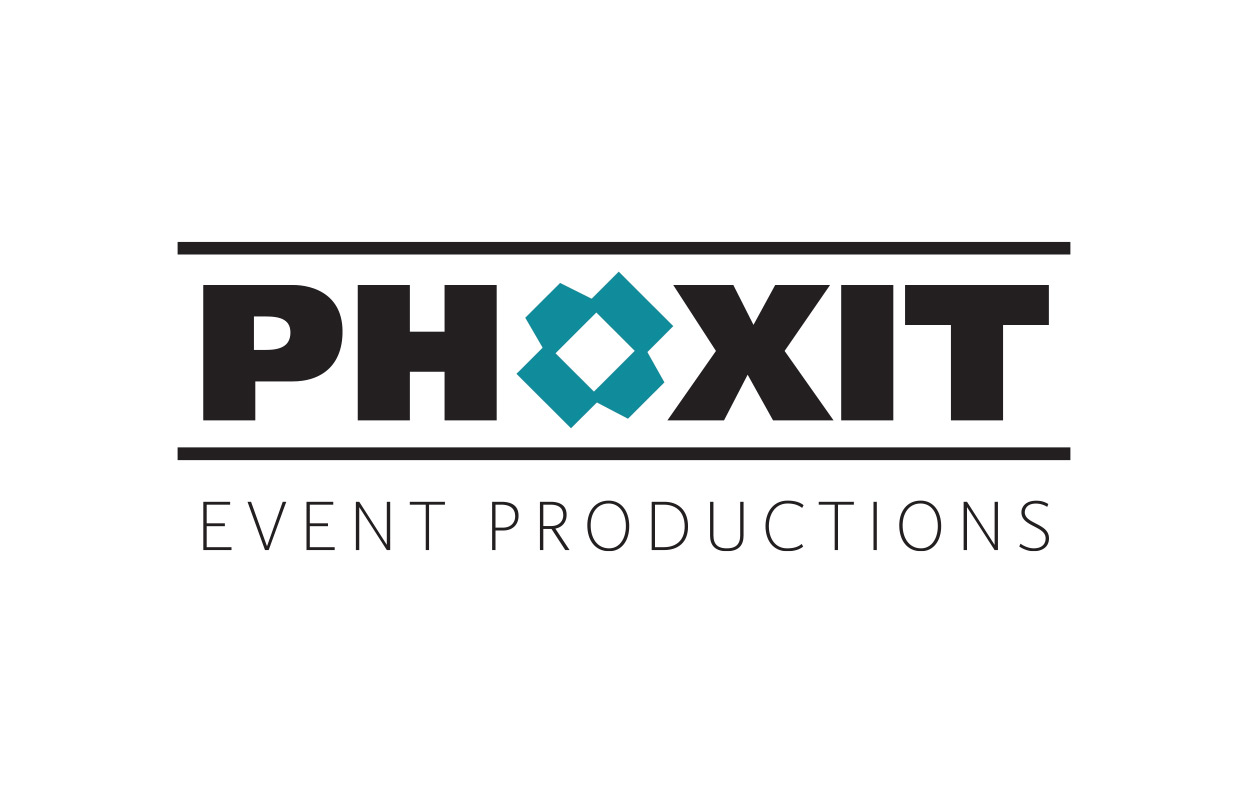 Logo para Phoxit Producción de eventos