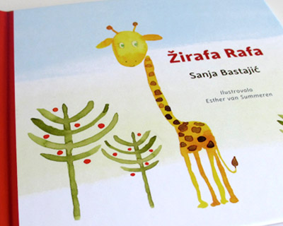 Libro infantil La jirafa Rafa